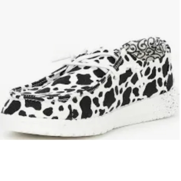 HEY DUDE WENDY COW PRINT - Picture 8 of 8